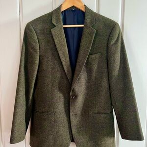 J. Crew Thompson Forest Green Suit Jacket